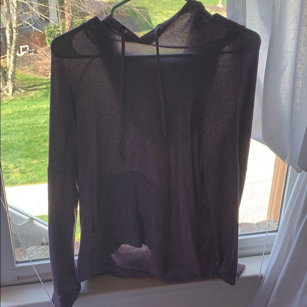 American eagle purple hoodie